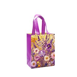 Virágok kicsi - ajándék táska 26*20 cm