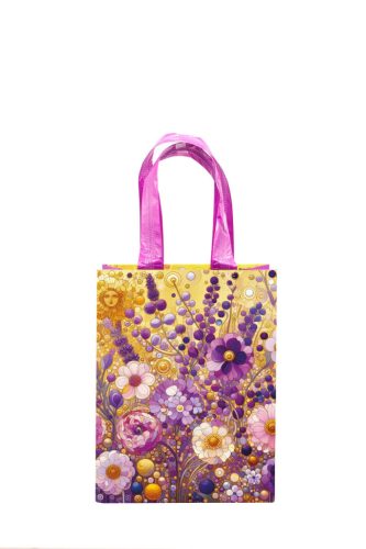 Virágok kicsi - ajándék táska 26*20 cm