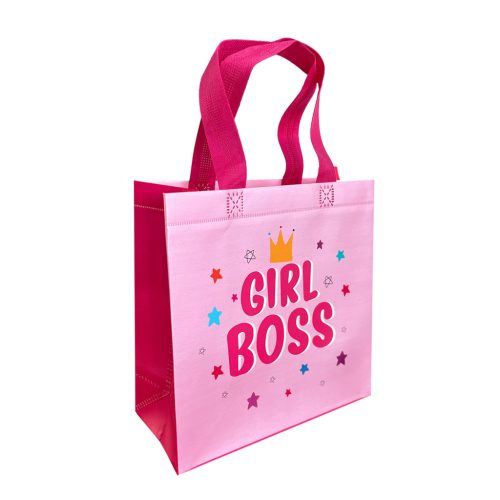 26x26x12 cm Girl boss kicsi - ajándék táska